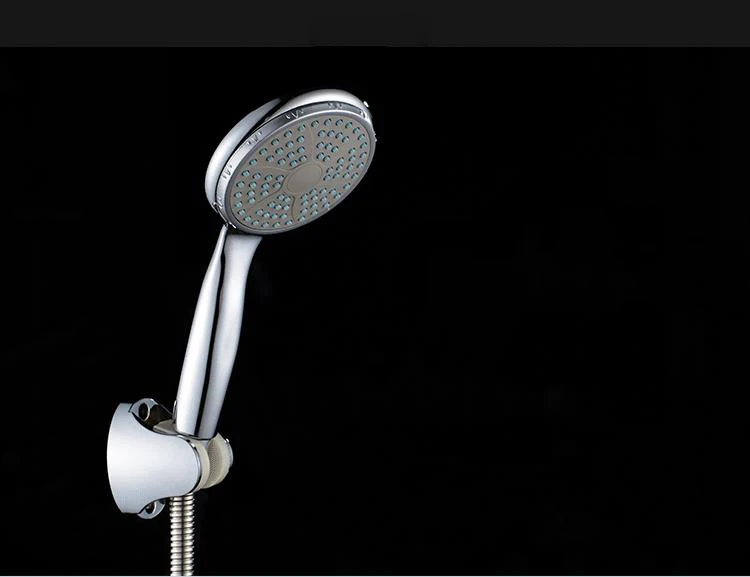 SHAI ABS пластиковая душевая головка для ванной комнаты, большая панель, круглая хромированная дождевая насадка, водосберегающая, классический дизайн G1/2, дождевая душевая головка SP045