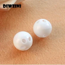 30 шт/50 шт/100 шт пищалки для домашних животных, погремушка, мяч, шумовка, вставляемая игрушка для собак 24 мм