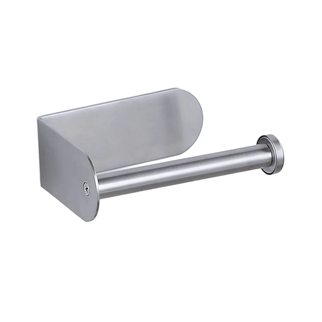 Baoblaze Stainless Steel Hanger Storage Rack Kitchen Clip Organizer Toilet Bathroom Paper Tissue Holder Stand