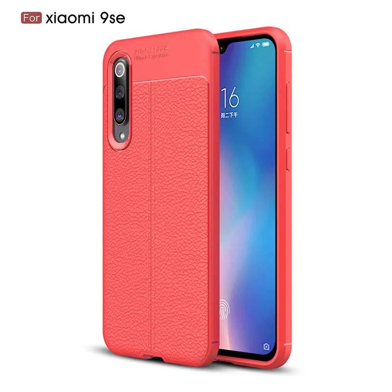 Силиконовый чехол для Xiaomi mi 9 SE чехол s mi 9 Lite мягкий чехол противоударный чехол s для Xiaomi mi CC9 Pro mi 9T CC9e mi Note 10 Pro Чехол - Цвет: Красный