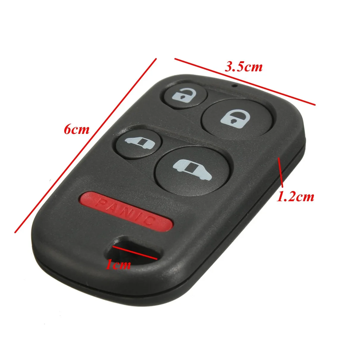 Авто Замена 4+ 1 5 кнопок без ключа дистанционного ключа автомобиля оболочки Брелок чехол для Honda для Odyssey 2001 2002 2003 2004