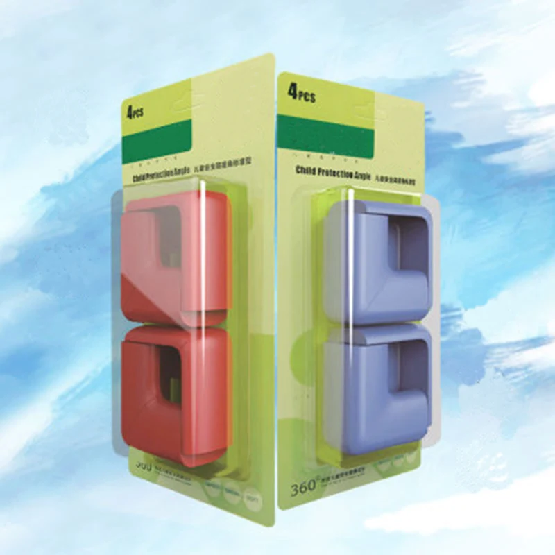 4pcs U Shape Soft Toddler Baby Child Kids Desk Table Edge Corner Safety Protector Guards Sticker Cushion Pad Anti Crash Bumper