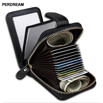 

leather women men's driver's license driving license multi-functional card leather organ card wallet card