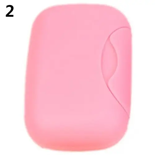 

Candy Color Travel Soap Dish Box Portable Case Holder Container Bathroom Tool