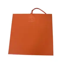 Изготовленный На Заказ 220 V 620*620 MM 1500 W силиконовый резиновый нагреваемый горячий кровать/коврик/Пластина для 3D-принтера с 100 K Термистор и клей