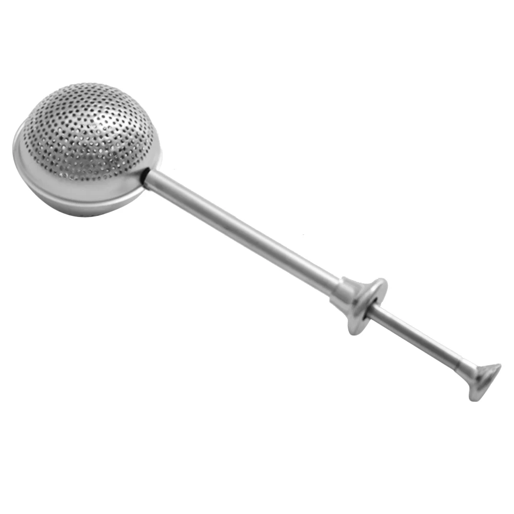 

1 PC Retractable Tea Filter With Long Handle Easy To Use Rustproof Tea Infuser Durable Tea Accessories For Home Office Daily Use