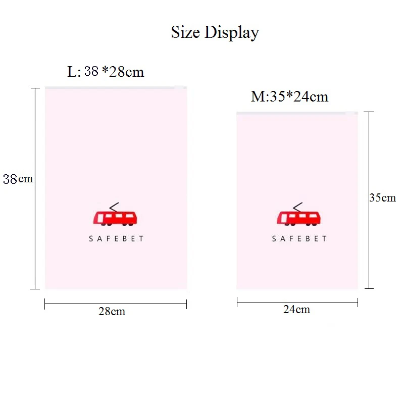 Suitcase Shoes Underwear Travel Storage Bag Cartoon PVC Waterproof Organizer Clothes Underwear Packing Drawstring storage Bag (1)