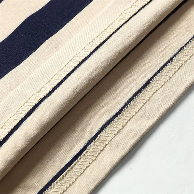 2018 Summer Mens Polo Shirt Classic Striped Cotton Short Male Polo Men Tees Breathable Quick Dry Plus Size 4XL Red Muls Brand-09