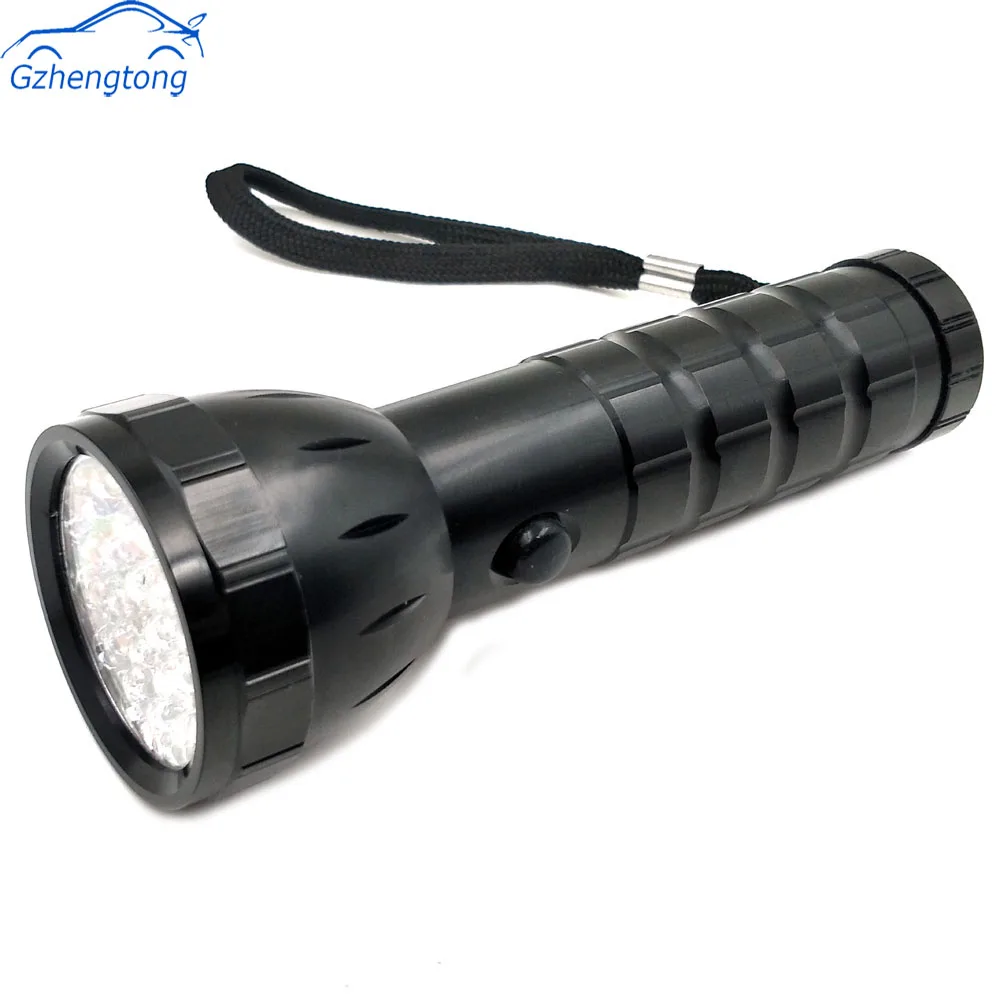 

Gzhengtong 1pcs 28 LED Purple Light Automotive Air Conditioning Leak Detector Flashlight Leak Test Flashlight/ electric torch