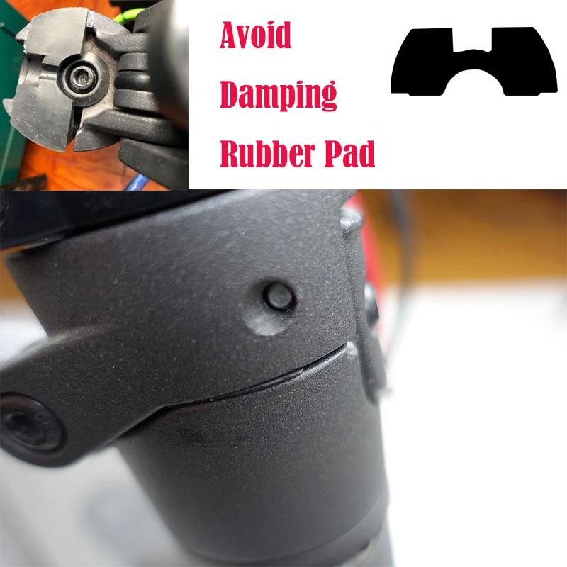 

XIAOMI MIJIA M365 Electric Scooter Modified Accessories Pole Front Fork Vibration Shake Avoid Damping Rubber Pad Folding Cushion