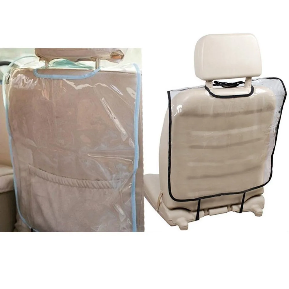 Waterproof PVC Car Seat Back Protector Anti Dirty Seat Cover Size