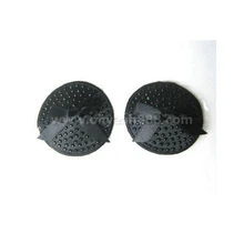 NCW055 Hot sale black sequin bra padding with bowknot popular trend 1 pair reusable sex accessories romantic invisible bra