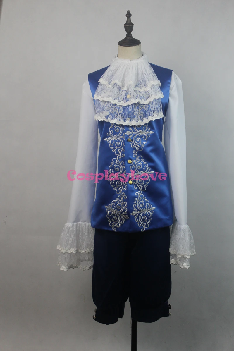 CosplayLove Movie Beauty and The Beast Custom-made Blue Beast Cosplay Cosplay Costume For Kid Adult Men (2)