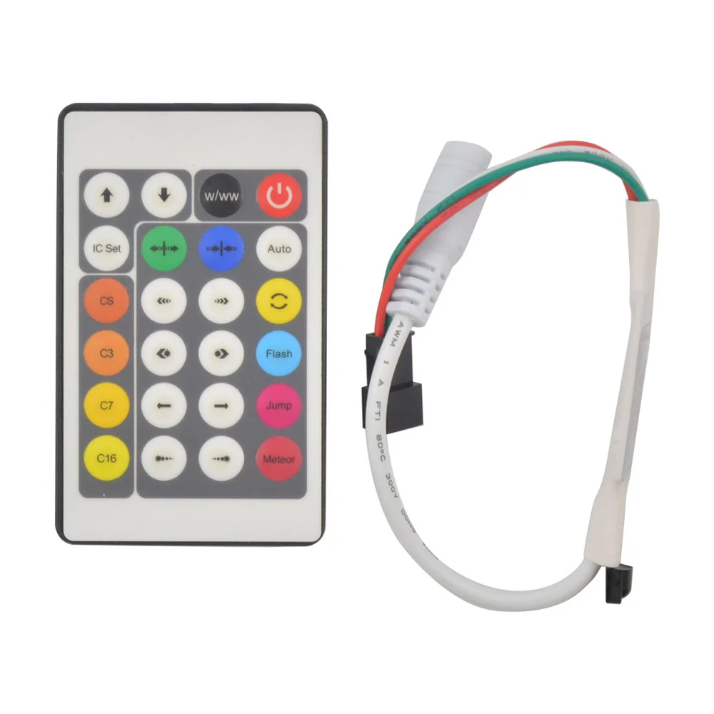 

RGB Led Controller Smart Pixel Controller For WS2812B WS2811 SK6812 Led Strip Light DC5V DC12V