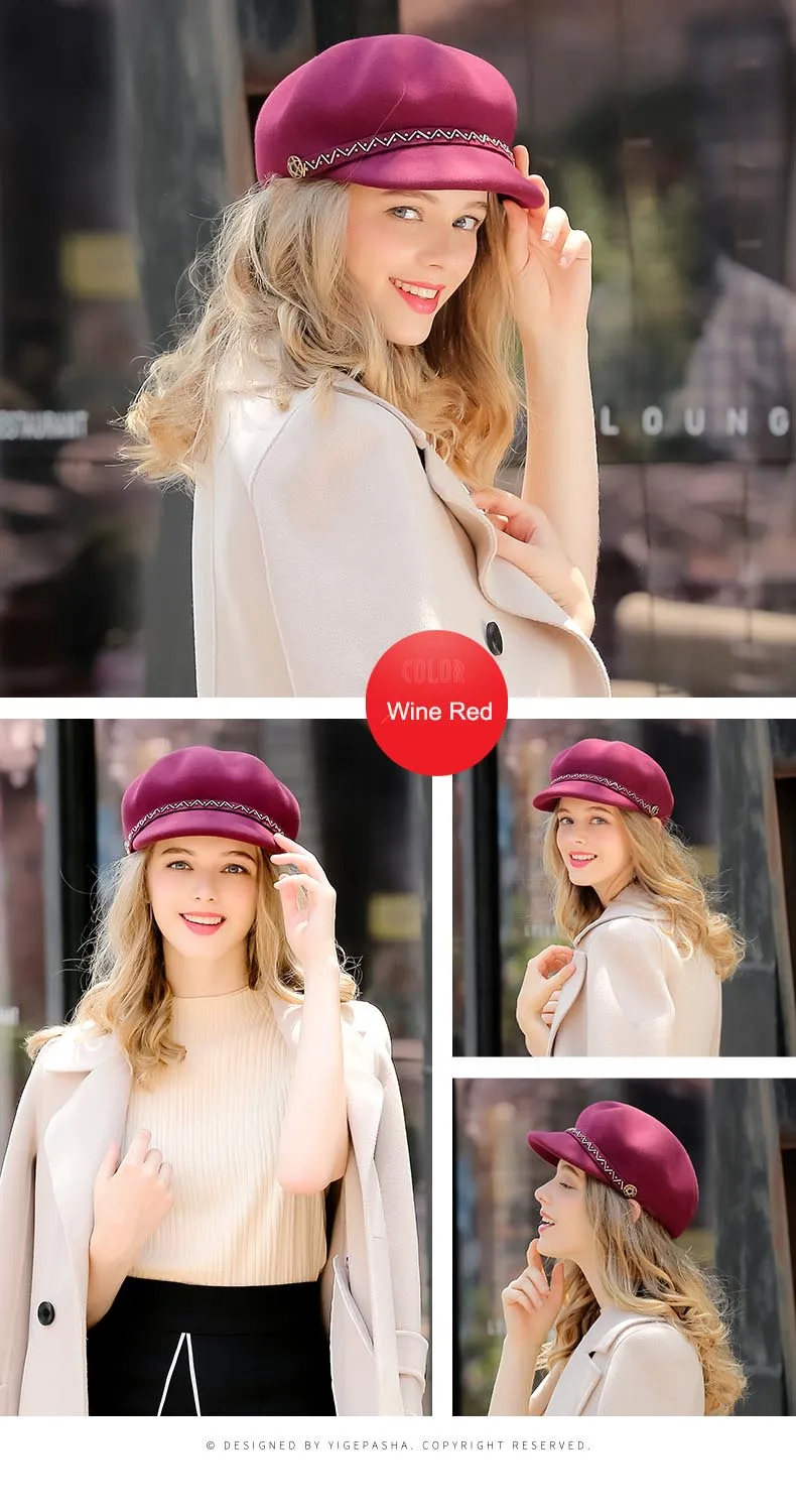 5 beret femme