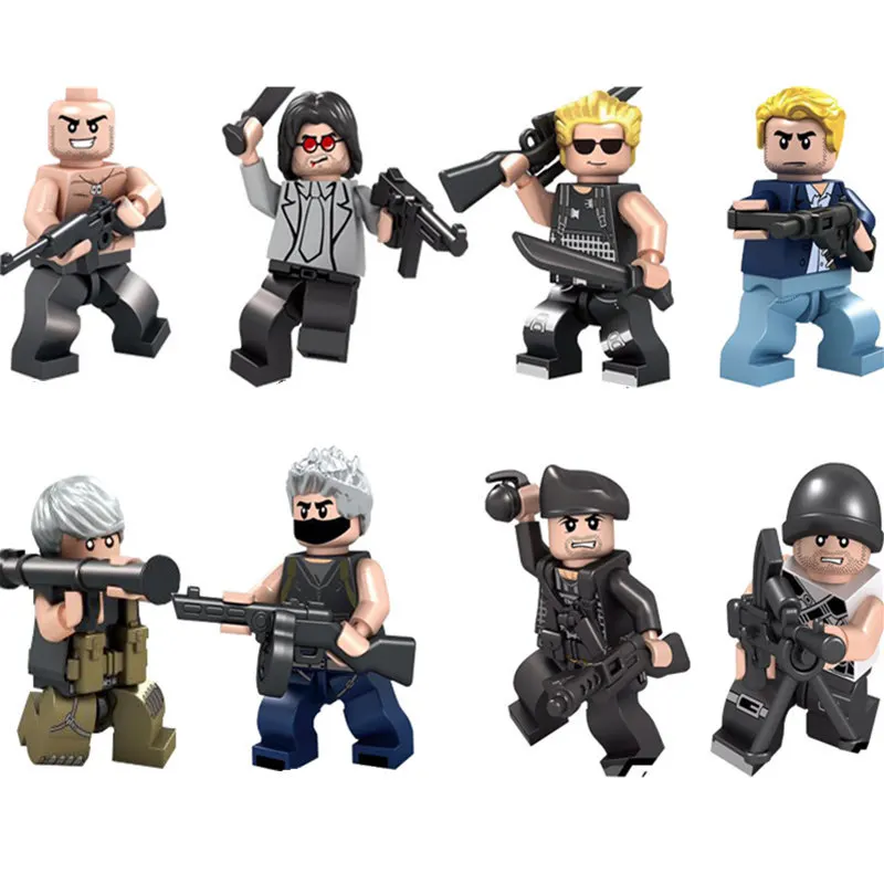 

Custom Military Building Bricks Army Troops, Blocks Mini Men Set, SWAT, Special Force, Police, DIY Build Character Toys for Kids