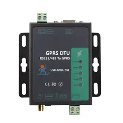 USR-GPRS232-730 Бесплатная доставка GPRS ДТУ RS232/RS485 GSM сервер GSM850/900 DCS1800/1900 Supported3