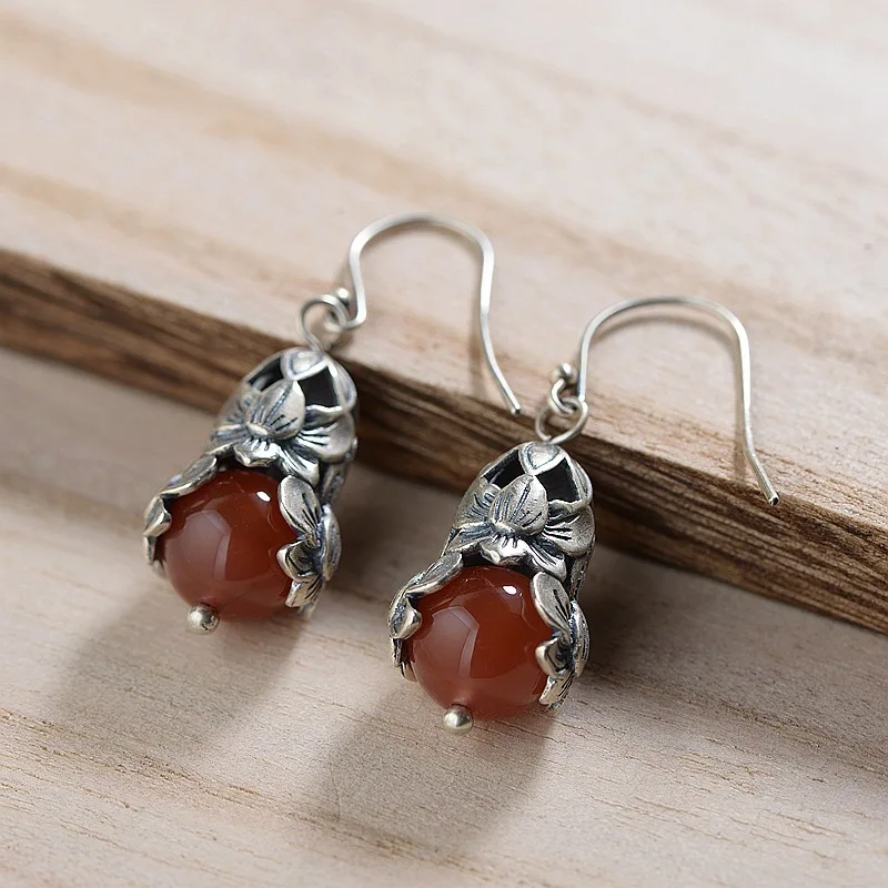 

2019 Real Brinco Fashion Jewelry Resto Ancient Ways Is Dumb Light Process Female Handmade Style South Ears Wholesale