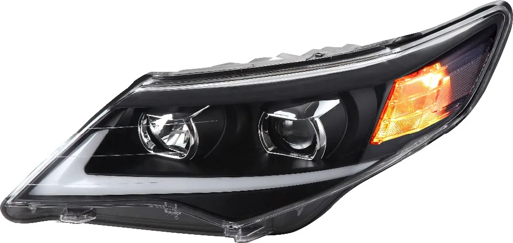 Пара налобный светильник в сборе для TOYOTA CAMRY 2012 UP тюнинг лампа с биксеноновым