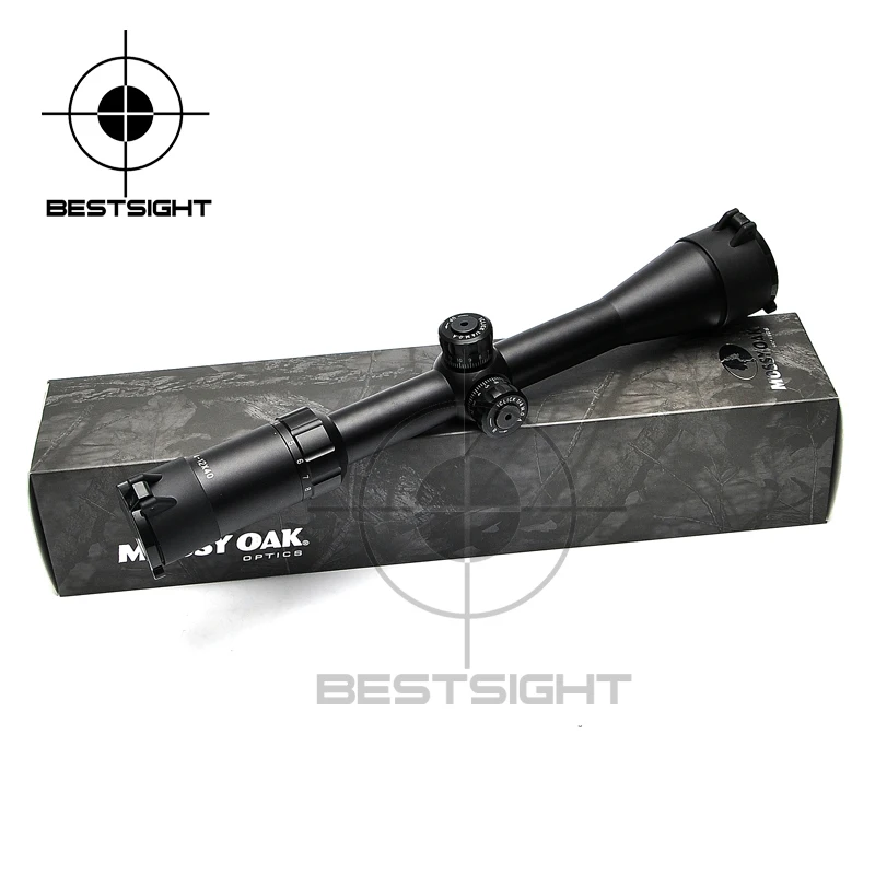 

MOSSY OAK LB4-12X40 Long Eye Relief Rifle Scope Hunting Scopes Tactical Optic Riflescope Reflex Sight Air Guns Rifle Accessories
