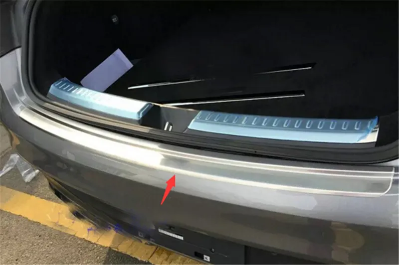 

Rear Bumper Protector Tail Trunk Guard Sill Plate Scuff Trim Cover For Mercedes Benz GLE Coupe C292 GLE320 GLE350d GLE400 GLE450