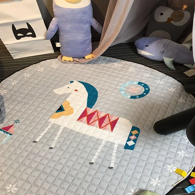 Kids Rugs Baby Play Mats Toys Storage Bag Rug Mat Kids Rugs Baby Play Mats Toys Storage Bag Rug Mat For Children Developing