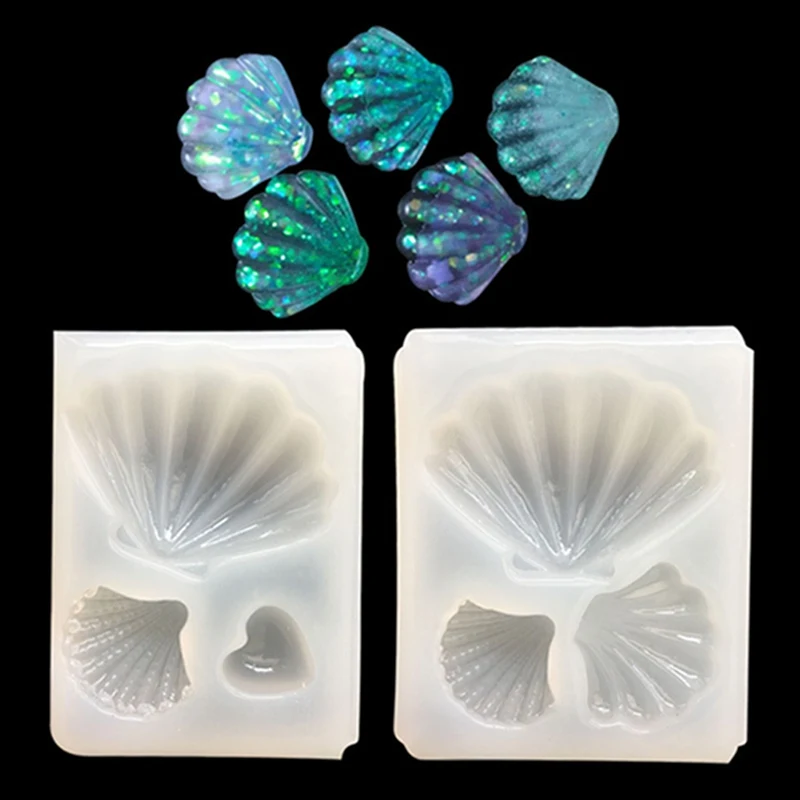 

1pcs Japanese Style Shell Shape Scrapbooking Silicone Mould DIY Resin Decorative Craft Jewelry Making Mold Epoxy Resin Molds