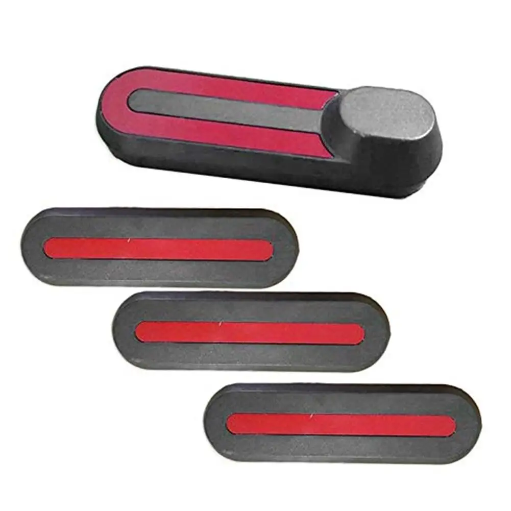 الجبهة الخلفية عجلة الغطاء الواقي مع الخطي U على شكل ملصقات ل Xiaomi Mijia M365 سكوتر كهربائي لوح التزلج الملحقات