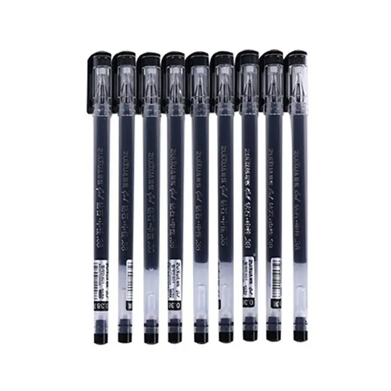 

1pc Creative Kawaii Crystal Head Gel Large Capacity 0.38mm Refill Transparent Pen Gift Child Student Learning Stationery