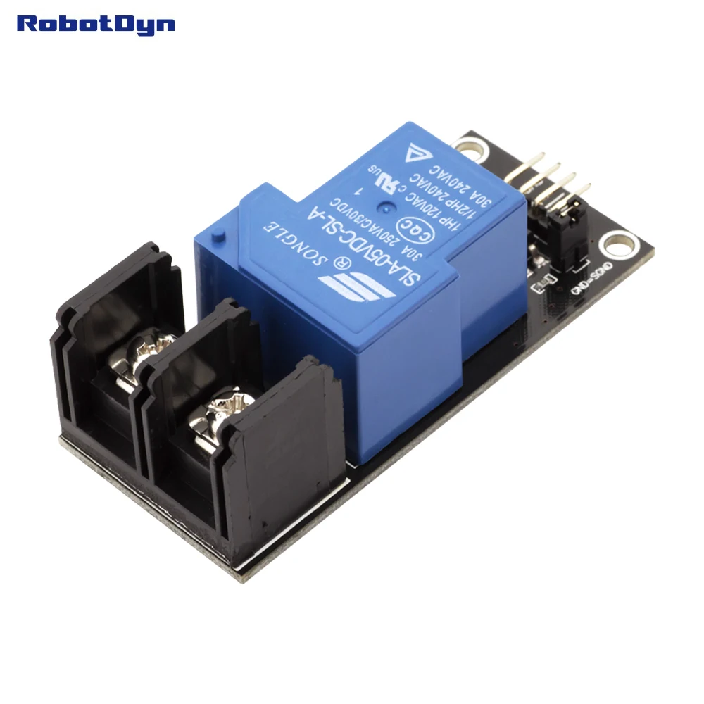 

Relay Module 1 relay, operation 5V. VC - 30A 250VAC/30VDC