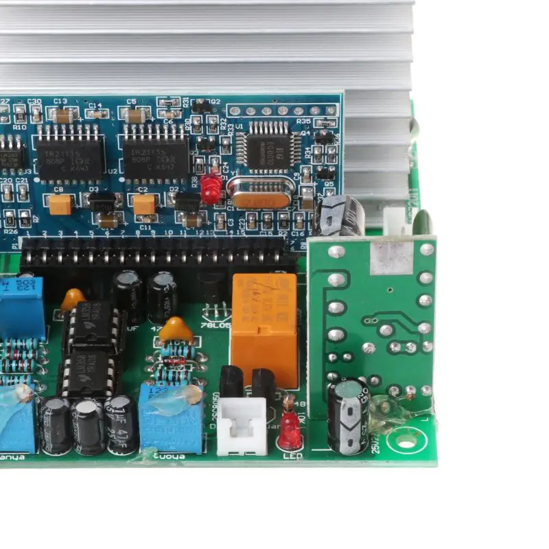 Инвертор с чистым синусом Мощность преобразователь частоты доска 12/24 V/48 V 600/1000/1800W готовой Панели для "сделай сам"