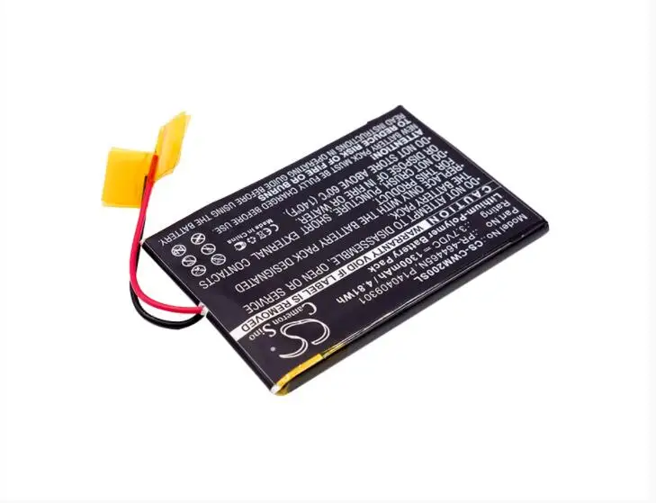 Cameron sino 1300 mAh Батарея для COWON M2 M2 16G M2 32G P140409301 PR-464465N MP3, MP4, аккумулятор pmp