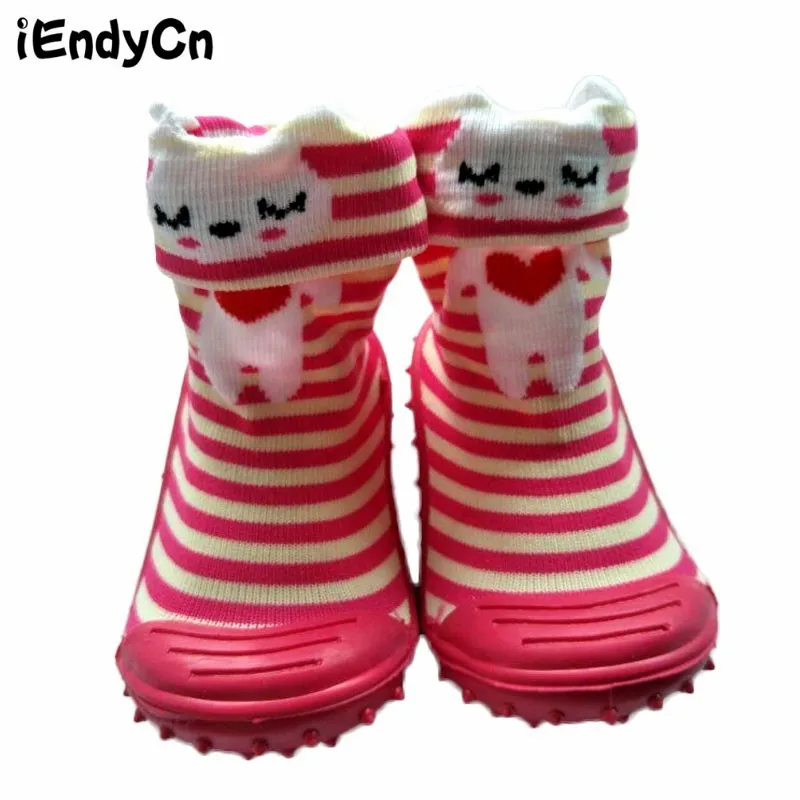 

Baby Girl Boy Sock with Animal Rubber Soles Socks Socks Floor Non-slip Bottom Lightweight Character Cotton baby Sock YD516