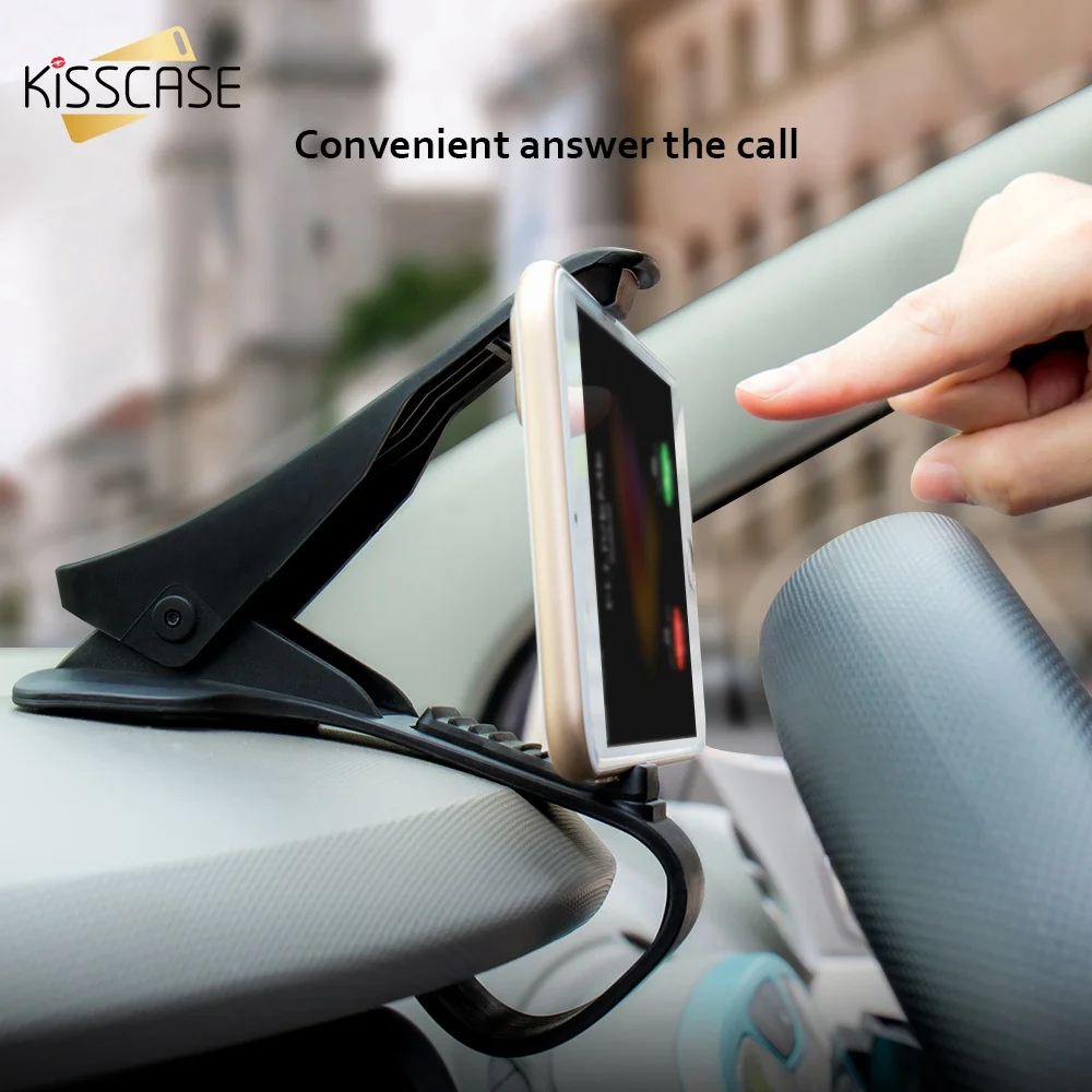 

KISSCASE Universal 6.5" Car Stand Holder For iPhone X 8 7 6 Plus Dashboard Mobile Phone Navigation For Xiaomi Redmi 4X Note 4 5