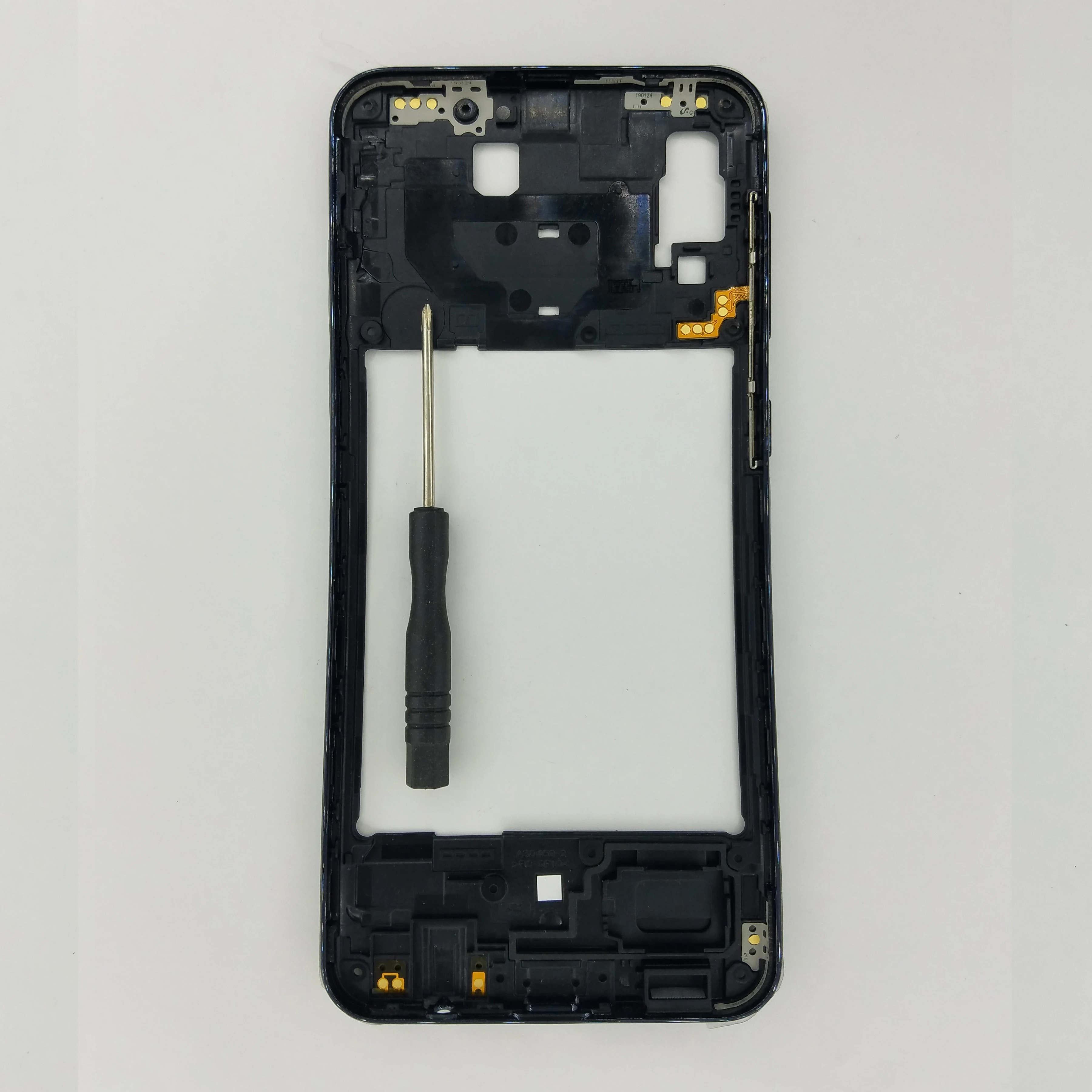 Для телефона Samsung Galaxy A30 A305 A305F A305FN A305G A305GN новый боковой корпус средняя рамка