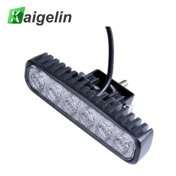 

18W LED Spotlights 6 X 3W IP67 Car Light Bar LED Flood Light Worklight Spot Light For SUV Automobile Car Outdoor Lighting