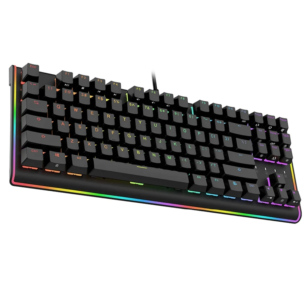 Mechanical Gaming Keyboard [Cherry MX Silent Red] RGB LED Illuminated