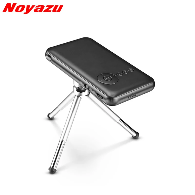 Noyazu 5000 мАч Мини карманный проектор Wi Fi Bluetooth DLP Full HD цифровой портативный ручной