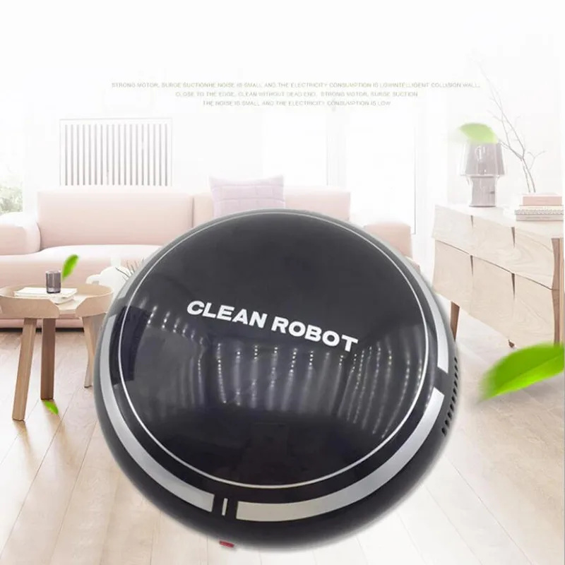 

MINI rechargebale Sweep Robot USB Vacuum Cleaner Automatic Floor Cleaning machine Dust Collector Sweeper home office car