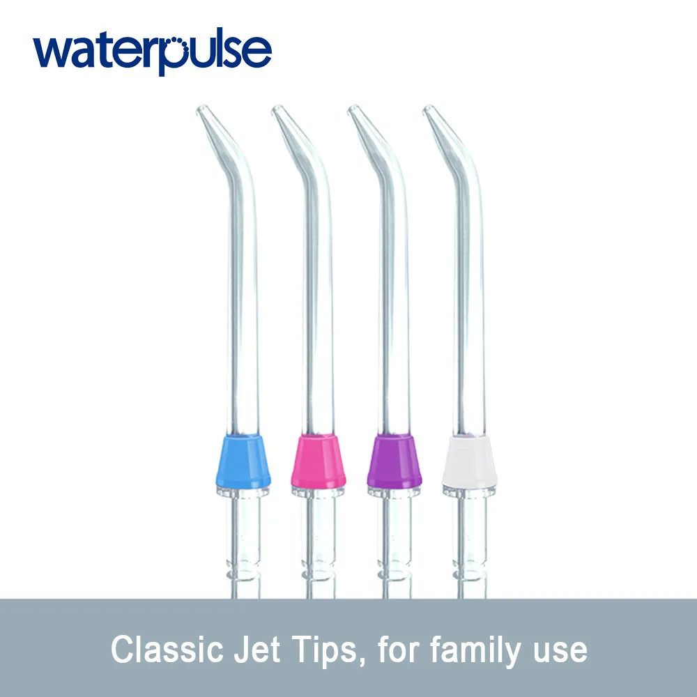 Waterpulse 4 pack Standard Replacement Tips of Water Flosser Nozzles