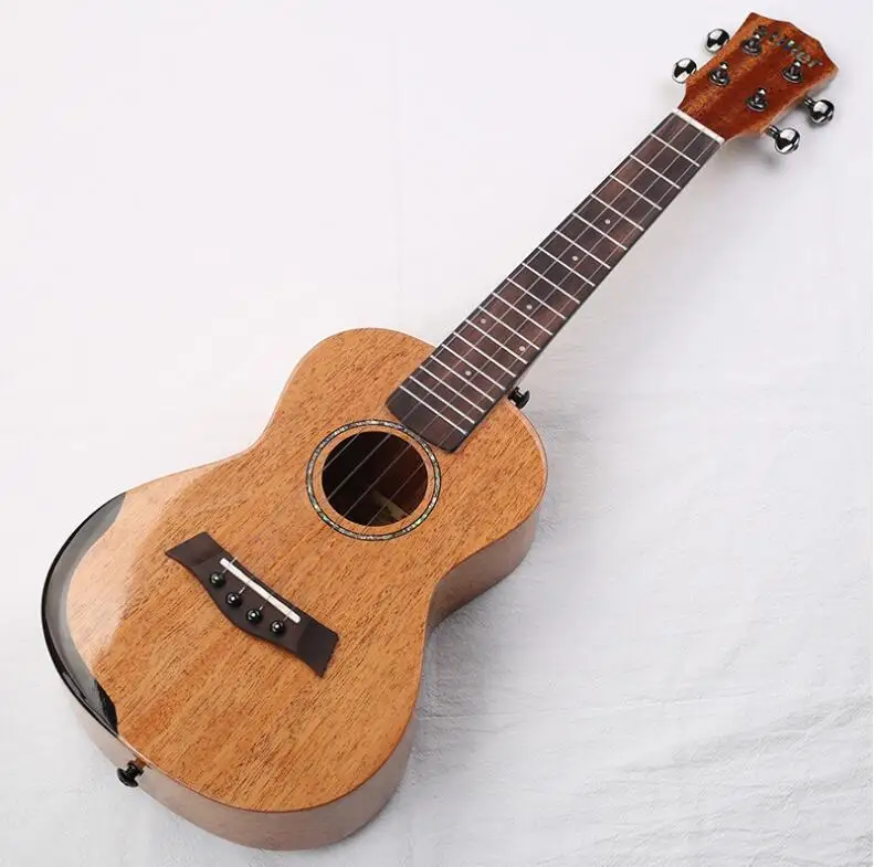 

23 inch single board ukulele light hand guard uklele Hawaii four string small guitar free shipping