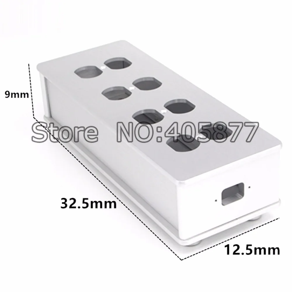 Buy HIFI US AC Power Strip Bar Distributor Aluminum 8
