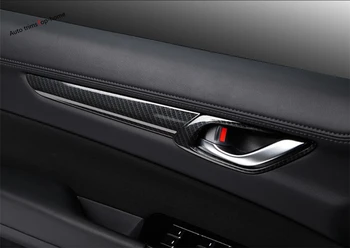 

Yimaautotrims Inner Car Door Pull Handle Bowl Frame Interior Mouldings Cover Trim For Mazda CX-5 CX5 2017 2018 2019 2020 ABS