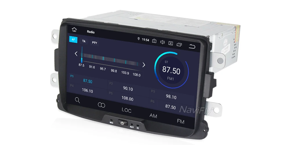 Perfect NaviFly Pure Android9.0 IPS Screen DSP Car Audio multimedia player for Renault Dacia Duster Sandero Lodgy Dokker car DVR camera 13