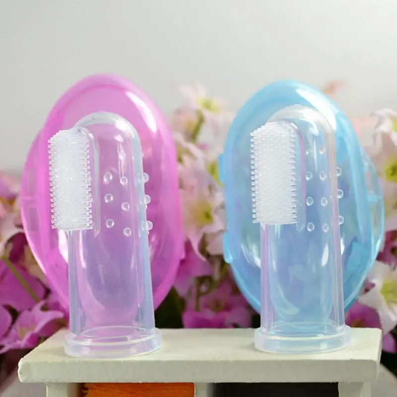 Healthy Kids Baby Infant Oral Dental Teeth Cleaning Care Hygiene Brushes Soft Silicone Finger Toothbrush Massager Brush with box Healthy Kids Baby Infant Oral Dental Teeth Cleaning Care Hygiene Brushes Soft Silicone Finger Toothbrush Massager Brush with box