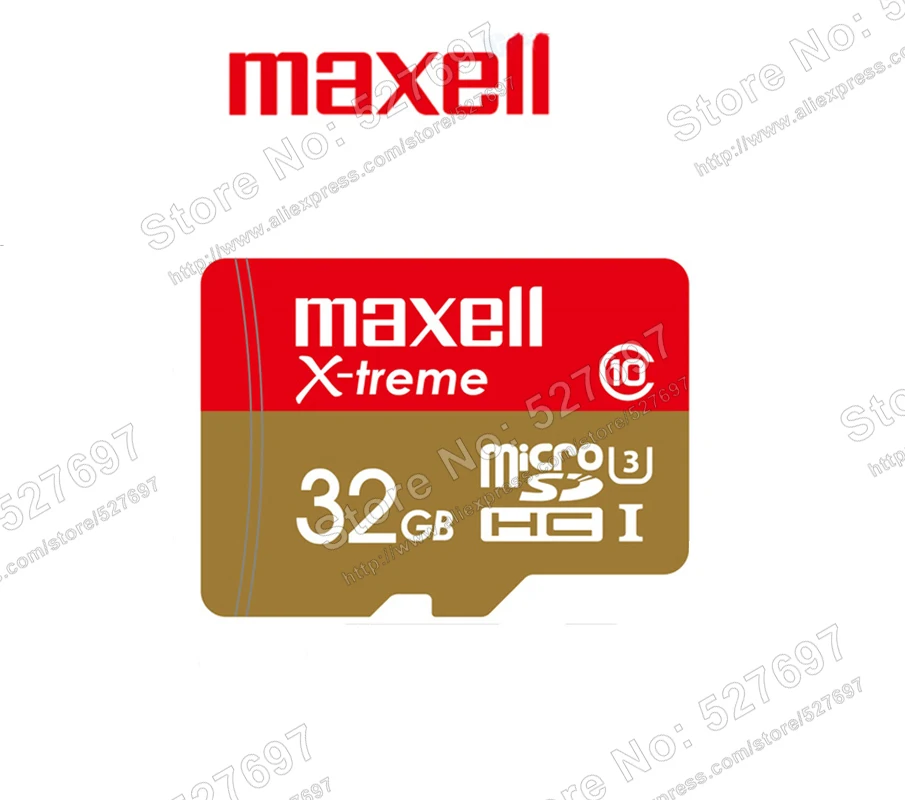 Maxell TF Micor SD Card 16GB 32GB Flash Memory Card Class10 UHS 3