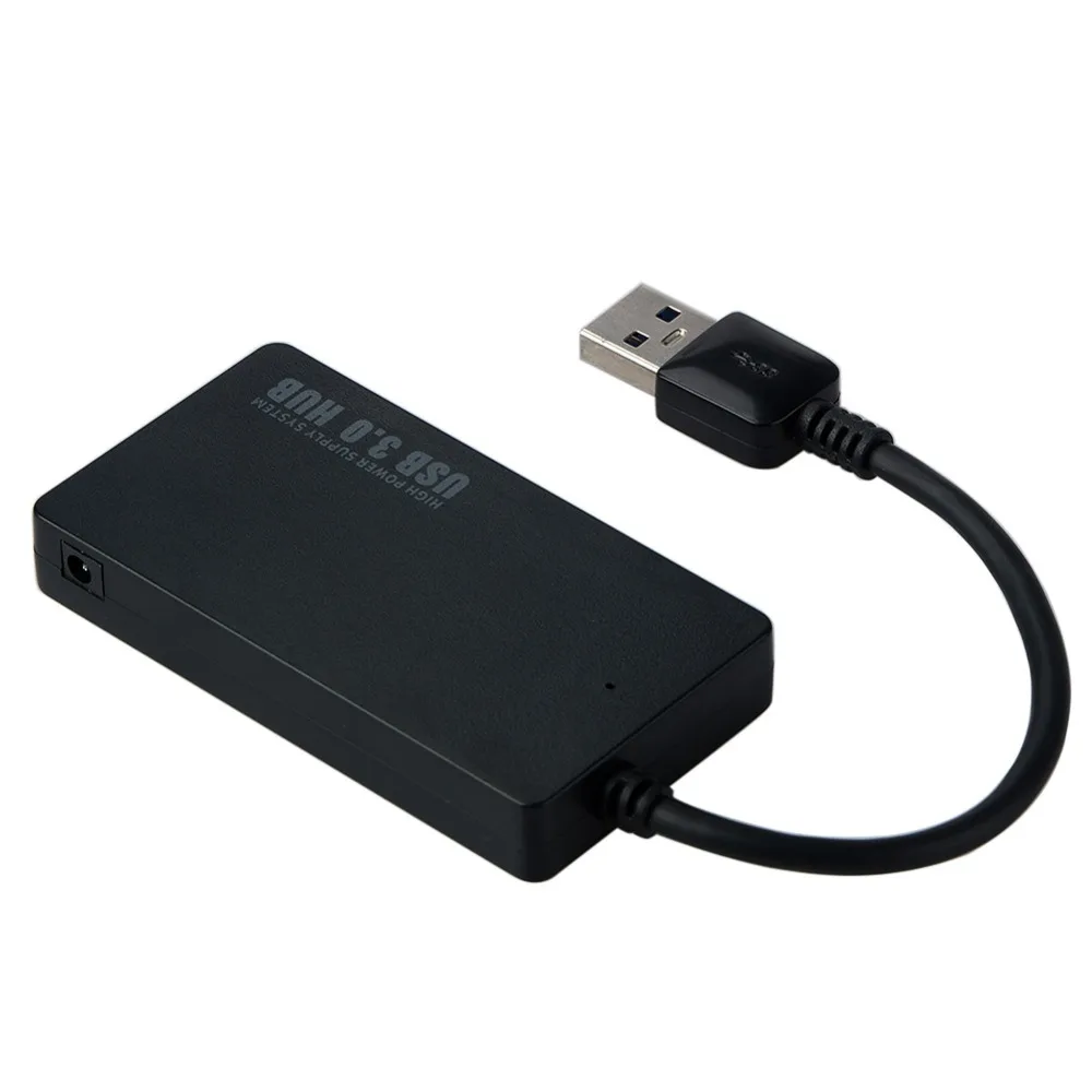 Usb 3.0 hub 4 منافذ usb hub 5 gbpas عالية السرعة usb 3.0 الخائن محول لجهاز كمبيوتر محمول امدادات الطاقة أسود Usb 3.0 hub 4 منافذ usb hub 5 gbpas عالية السرعة usb 3.0 الخائن محول لجهاز كمبيوتر محمول امدادات الطاقة أسود