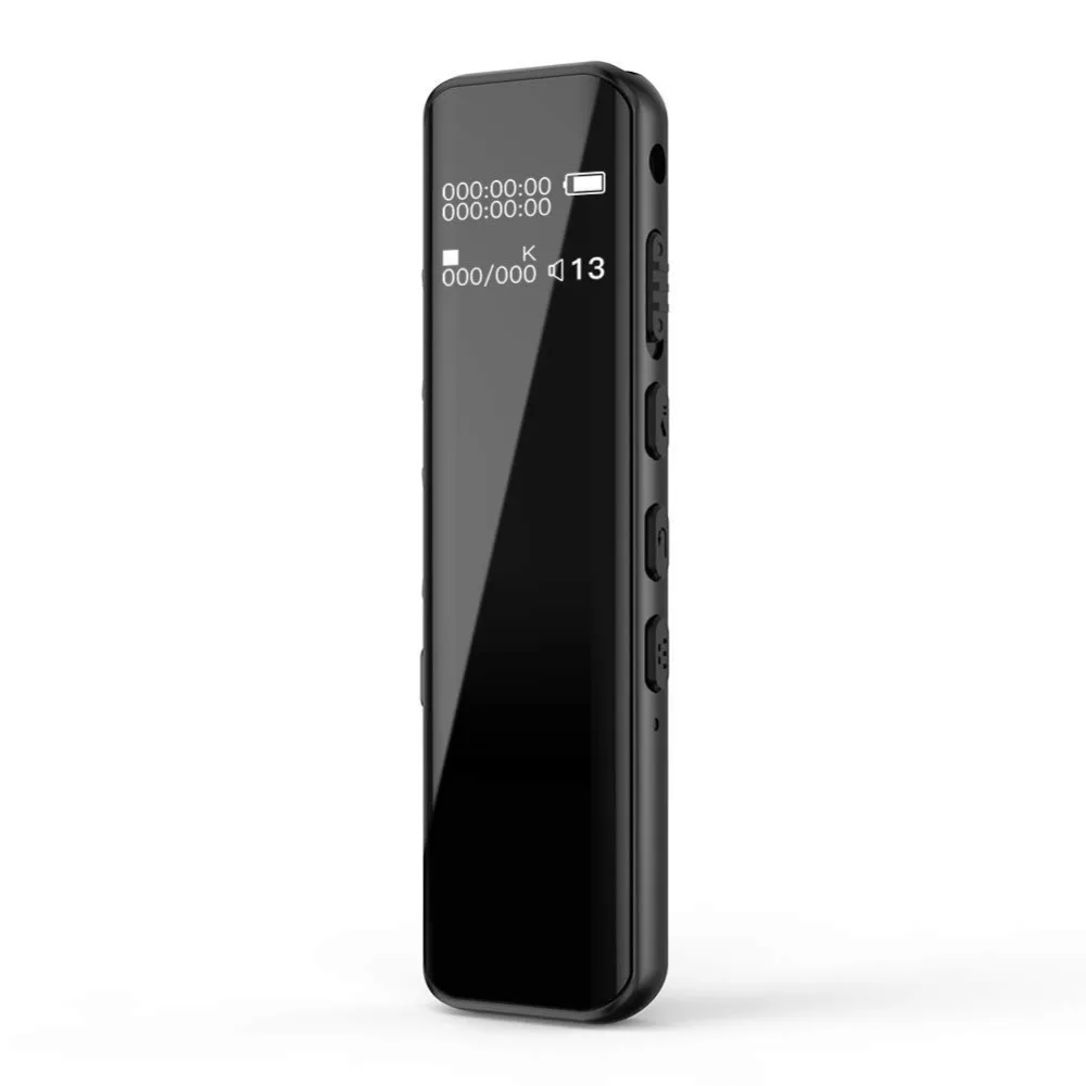 

V87 Digital Voice Activated Recorder MP3 Music Player Sport Portable USB 16GB Media Player Mini Walkman 3D Edge Screen Activated