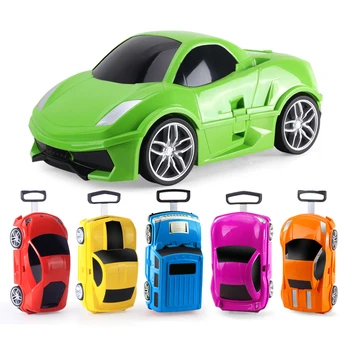 

2018 New Kids Cute Trolley Suitcases On Wheels Children Carry On Spinner Rolling Luggage Travel Bag Student Lovelyl Cartoon bag