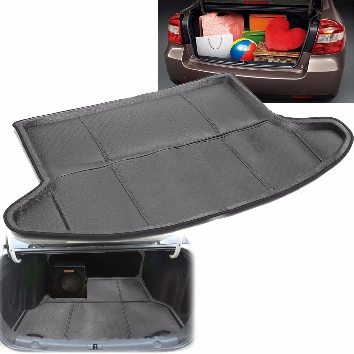 Auto Tailcase Mat Mantle Rear Trunk Cargo Mat for Mazda /CX 5 2013 2014
